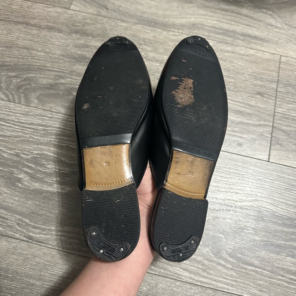 Gucci Women's Black Princetown Mules Size 38 - Picture 8 of 9